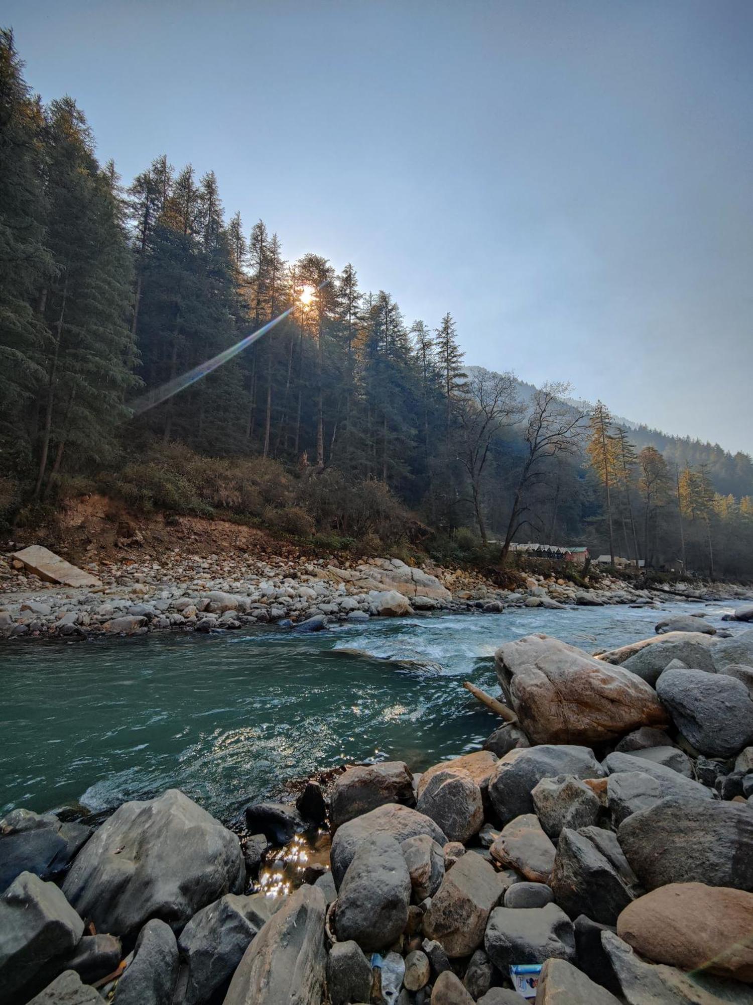 Pandora Riverside Cafe & Stay Kasol Exterior foto